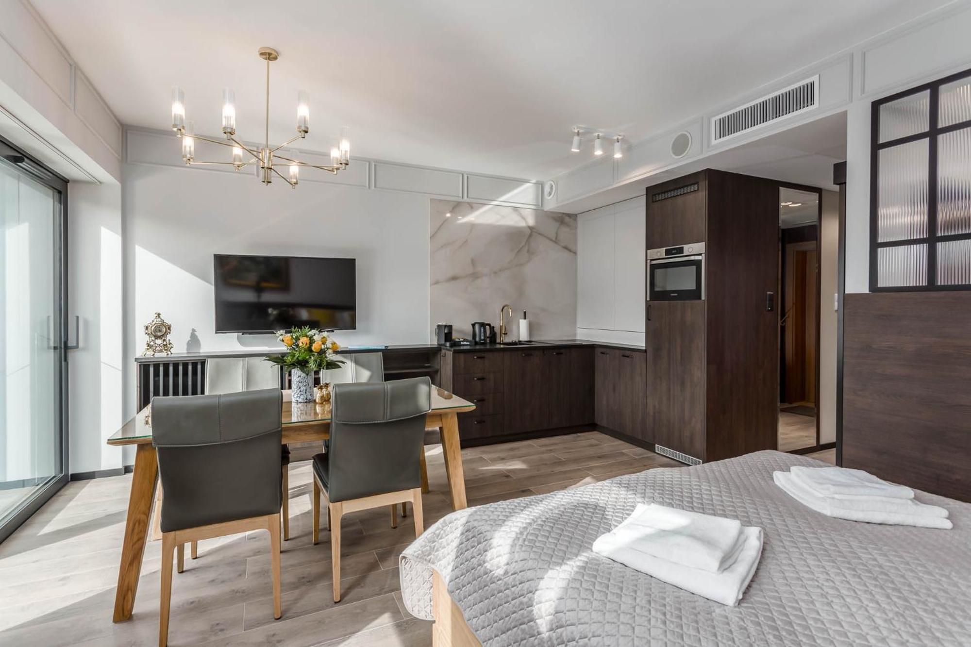 Rent Like Home - Apartamenty W Deo Plaza Gdansk Dış mekan fotoğraf